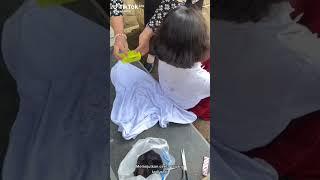 Sedang Viral ‼️ Rambut Anak SD Penuh kutu, Tindakan Guru tua pujian