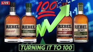 Rebel 100 Bourbon & Rye Whiskey - Does Proof Really Matter?