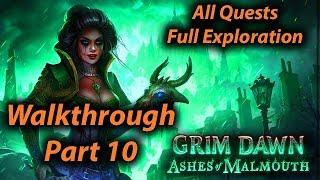 Grim Dawn Walkthrough Part 10 (All Quests + Full Exploration + Expansion)