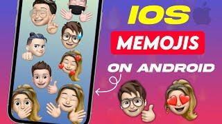 How To Get iOS Memojis On Android  Add Memojis To Instagram Story | iPhone Memojis on android 2023