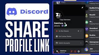 How To Share Discord Profile Link (2024) Easy Tutorial