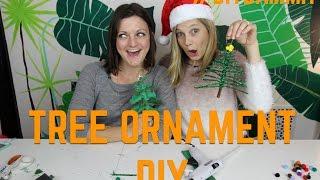 HOW TO MAKE A XMAS TREE ORNAMENT WITH MEG ALLAN COLE -- DIY, DAMMIT!