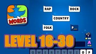 Popular Words Family GameLevel 16-30 | Gameplay