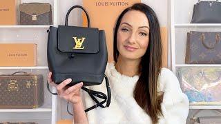 Louis Vuitton LockMe Mini Backpack Review & Outfit Styling 