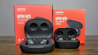 MPOW M20 vs MPOW M30 - Battle of the BEST 2020 Budget Earbuds