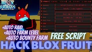 [FREE SCRIPT] HACK BLOX FRUIT TRÊN ĐIỆN THOẠI VÀ MÁY TÍNH, AUTO FARM, AUTO RAID, BOUNTY FARM 