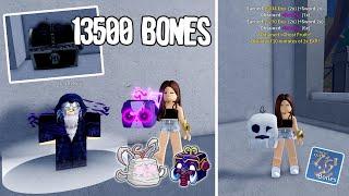 Spending 15,000 Bones for Random Surprises in Blox Fruits [Halloween Update]