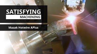 Mastercam APlus & Hot Wire Deposition | 5-Axis Pipe Fitting Manufacturing on Mazak VC-500!