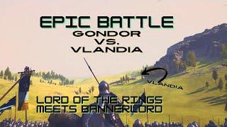 Epic Battle: Gondor vs Vlandia | Mount & Blade 2 Bannerlord