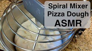 Pizza Dough ASMR: KYS Pro Baker 7+ Spiral Mixer making dough.