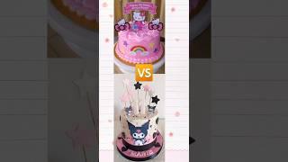 Hello kitty vs kuromi.. kalian pilih mna nih?? mau vs apa lagi guys #hellokitty #kuromi #sanrio