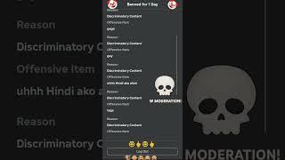 ROBLOX MODERATION AT IT'S FINEST 
