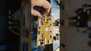 Samsung convertible double door fridge pcb sensor connection & inverter signal explanation