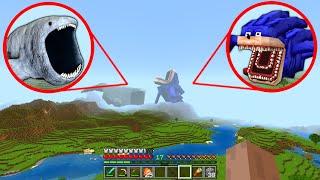 Shin Sonic vs The Bloop in Minecraft