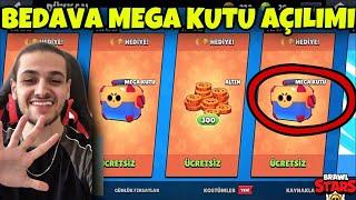 7 VE 8 YAZDI ! BEDAVA MEGA KUTU AÇILIMI ! BRAWL STARS KUTU AÇILIMI ! #brawl #brawlstars #shorts