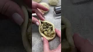 Пирожки с картошкой и грибами #рекомендации #рецепты #рецепт #пирожки #каквдеревне #выпечка #тесто