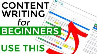 Content Writing for Beginners - Tutorial for Writing Content on Any Topic ️