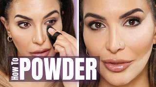 How To Apply Powder Makeup Like a Pro! | Foundation, Loose, Pressed & More