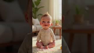 Adorable Baby Sings for the First Time!  #baby