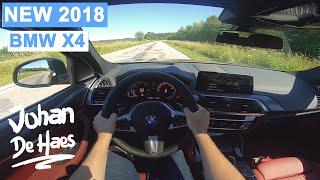 NEW BMW X4 2018 xDrive20d Model M Sport X POV test drive