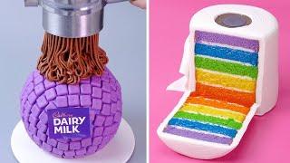 Most Satisfying Chocolate Cake Decorating Ideas Compilation | Easy Dessert Recipes | So Yummy Cake