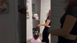 Dad and son prank mom with skibidi toilet #shorts