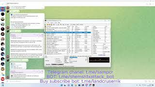 samp ddos attack telegram bot