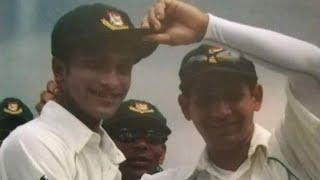 Shakib Al Hasan's Test debut vs India | 1st Test 2007, Chattogram