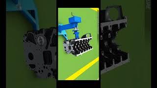 bharatbenz technical engine assembling full 2828c tipper