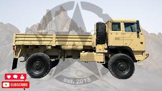 2009 BAE Systems M1081A1R LMTV 4 X 4 Cargo Truck W/ Air Conditioning