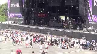 Linkin Park crew soundchecking Faint at Rock am Ring 2014