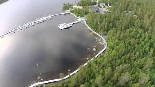 Загородный клуб водномоторников Ристикент Квадрокоптер / The Ristikent Boat Club drone