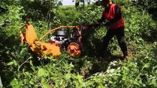 AS65 Scout extreme brushcutter in action