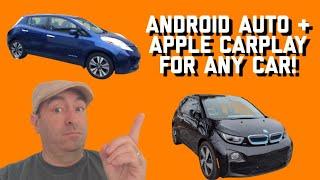 Add Apple Carplay and Android Auto to ANY vehicle for under $200!!