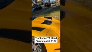 C5 Corvette Hood Vents Finished