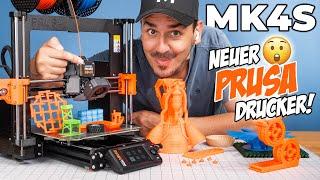 PRUSA MK4S | Endlich smart und schnell! (inkl. Bambu Vergleich)