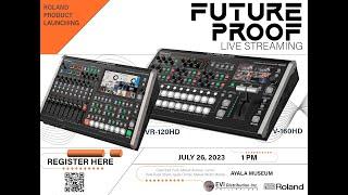 Future Proof Live Streaming Event by EVI Distribution in partnership with Roland PRO A/V.