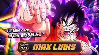 THE POWER OF THE HUMAN RACE!! INT Yamcha EZA 100% Max Links First Look | Dragon Ball Z Dokkan Battle