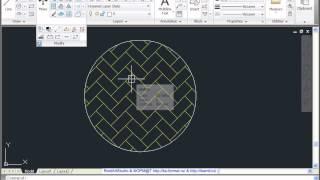 Редактирование штриховки в AutoCad 2011