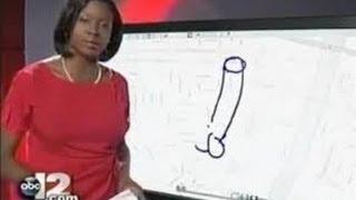 News Reporter Draws Penis on Traffic Map on Live TV