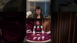 ONE TIME!!!  #betting #casino #casinogame #wow #blackjack #casinogames #crazy #poker #insane #no