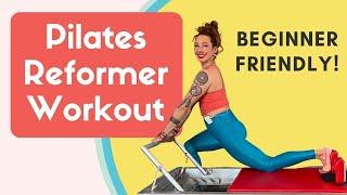 30 Minute REFORMER PILATES Workout | Full Body Pilates At-Home (Beginner Friendly)