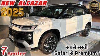 2025 Model Hyundai Alcazar 7 Seater Review | Hyundai Alcazar 2025 | Alcazar Car️Safari से Premium?