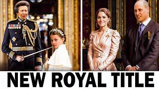 NEW ERA: Princess Anne Gives Her Royal Title To Princess Charlotte & Stuns Everyone!