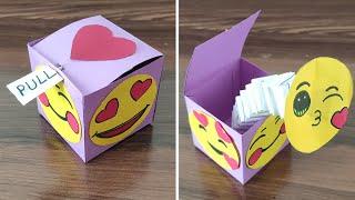 DIY - POP OUT Surprise Box | Surprise Gift Box Idea | POP UP Box | Pull Out Gift Box | Pop Up Box