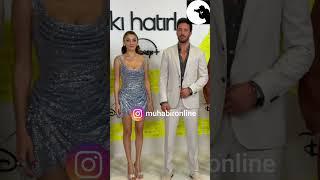 Aşkı hatırla dizisi galası... #keşfet #magazin #gündem #handeerçel #barışarduç #disney