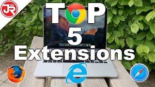 Top 5 BEST Extensions for Google Chrome