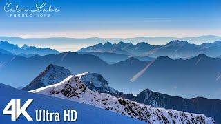 Scenic Mountain Landscapes in 4K ULTRA HD -  Relaxing Landscape Video with Calming Music