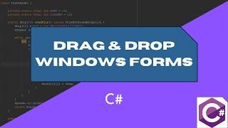 Drag & Drop App | C# Windows Forms