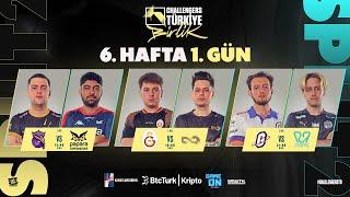 SUP  S2G — GS  EF — GAL  PCF | Challengers TR: Birlik 2. Split — 6. Hafta 1. Gün